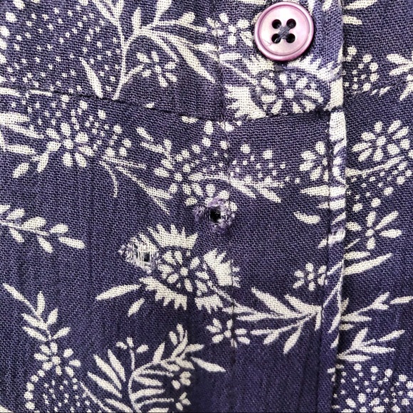 Band of Gyspsies Indigo Floral Maxi Dress - Picture 10 of 10